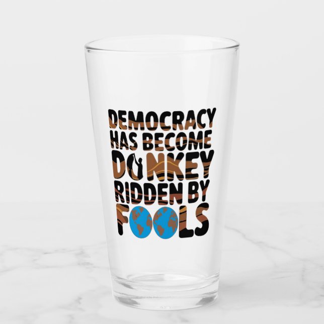 Rule of Fools Glass (Front)