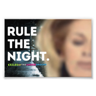 "Rule The Night" 6x4 Art Photo Print