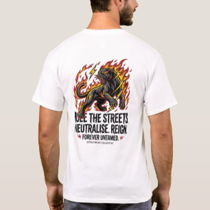 Rule The Streets Panther T-Shirt – Own The Night 