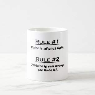 Rule Victor Coffee Mug