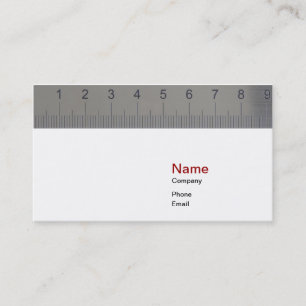 Ruler Business Card