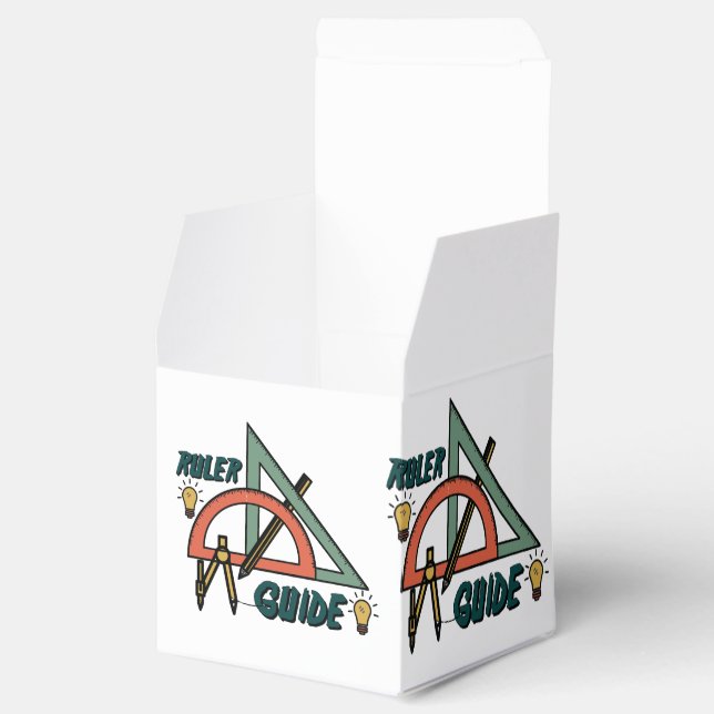 Ruler Guide, High School Favour Box (Opened)