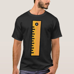 Ruler Halloween Costume For Teachers Students T-Shirt