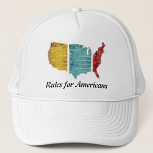 Rules for Americans Cap USA Logo