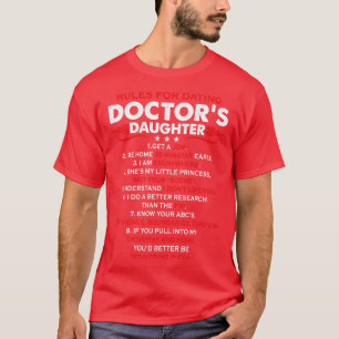 Rules For Dating Doctors Daughter Doctor Gift Doct T-Shirt