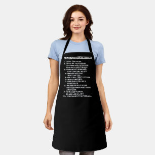 Rules for dating my son apron