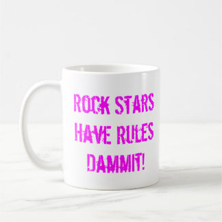 Rules Of Rock Stars Mug