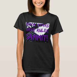Rules of Rock Stars women's t-shirt