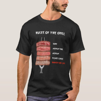 Rules Of The Grill Funny Grilling Gifts T-Shirt