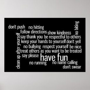 Rules of the House Poster