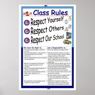 Rules (Respect Poster