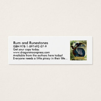 Rum and Runestones Skinny Cards