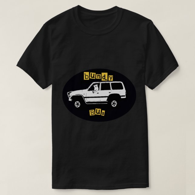 rum bus bundy land cruiser 80 series T-Shirt (Design Front)