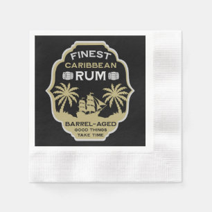 Rum Drinker Gift Napkin