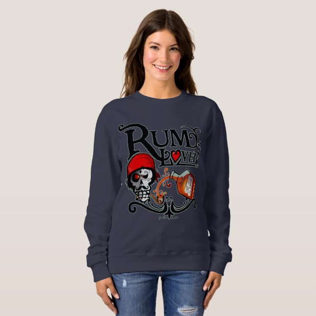 Rum lover sweatshirt (Front Full)