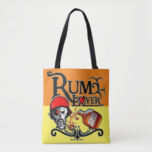 Rum lover tote bag (Front)