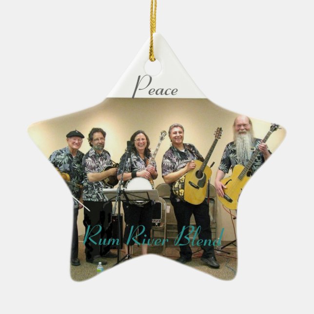 Rum River Blend 2010 Ceramic Tree Decoration (Front)