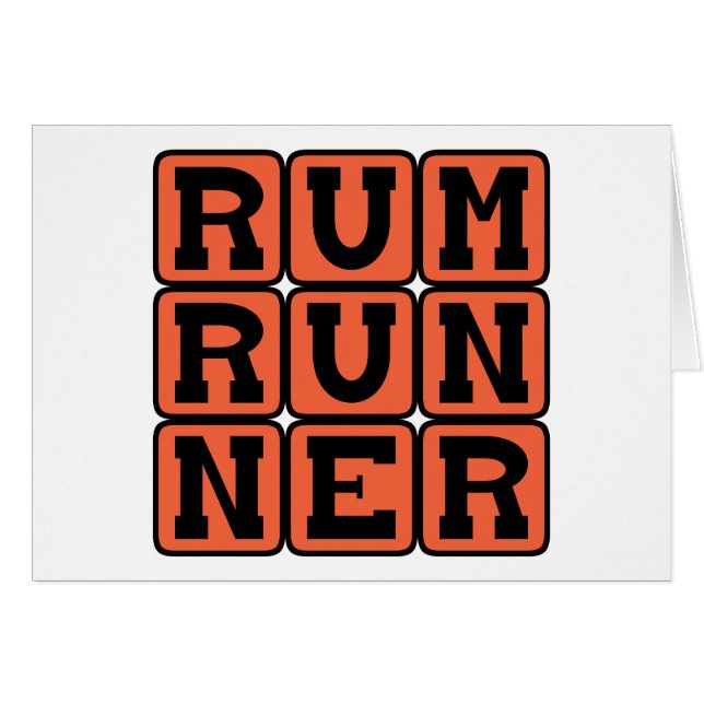 Rum Runner, Cocktail (Front Horizontal)