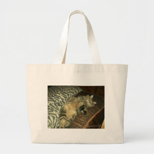 Rum Tum tummy Large Tote Bag