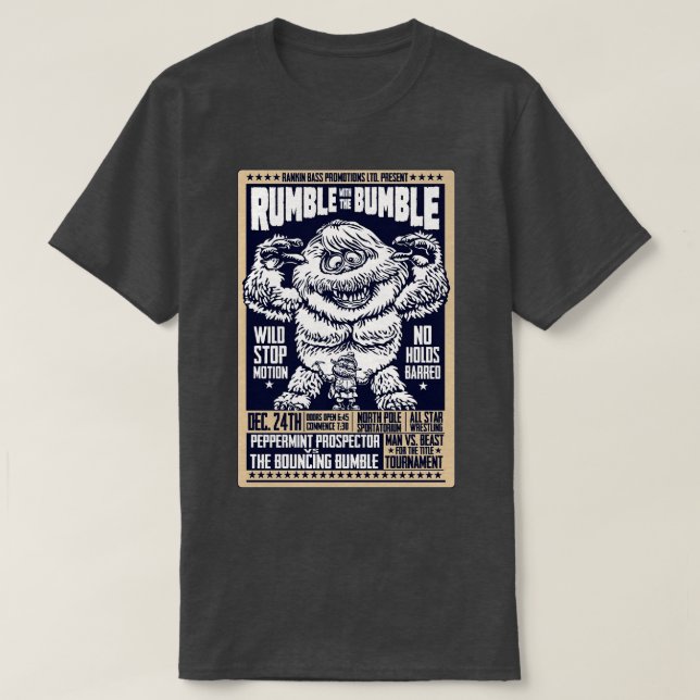 Rumble With The Bumble TShirt (Design Front)