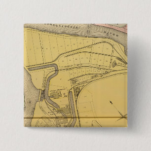 Rumford Falls, Maine 15 Cm Square Badge