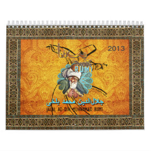 RUMI Calendar 2013 with uplifting love poems