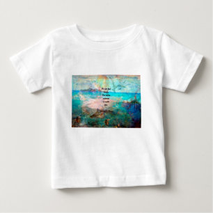 Rumi Inspiration Quote About The Universe Baby T-Shirt