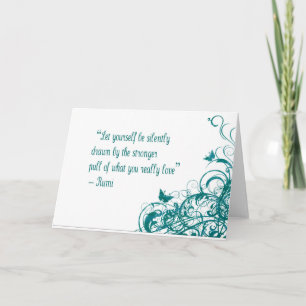 Rumi love quote card