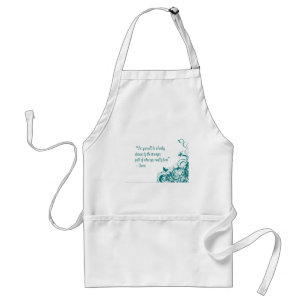 Rumi love quote standard apron