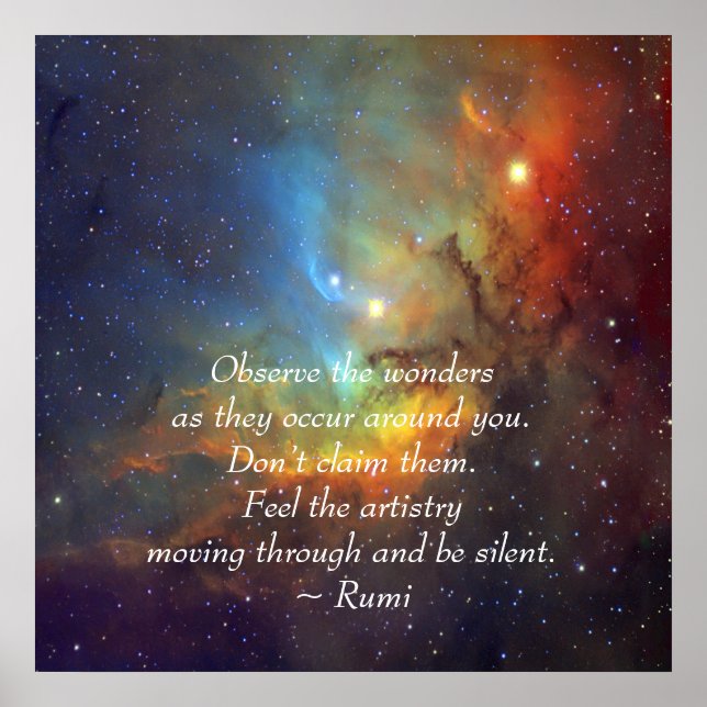 Rumi The wonders Poster (Front)