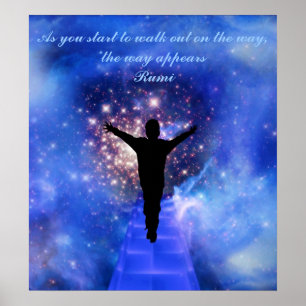 Rumi  Trust the way Poster