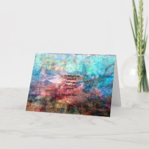 Rumi Uplifting Quote About Energy And Universe Card