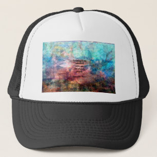 Rumi Uplifting Quote About Energy And Universe Trucker Hat