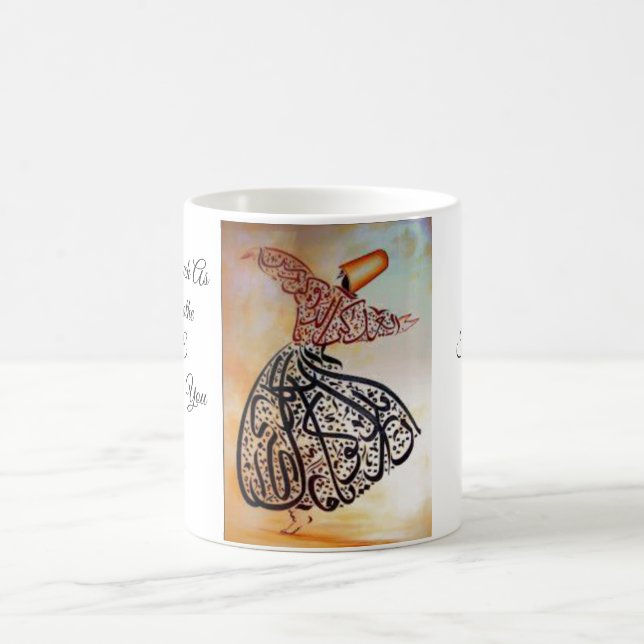 Rumi valentine mug popular love you poetry  (Center)