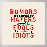RUMORS - CHANGE COLOR / Canvas Option -