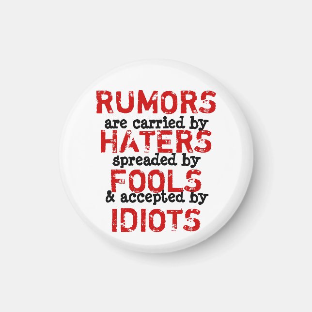 RUMORS ~ Magnet Truism (Front)