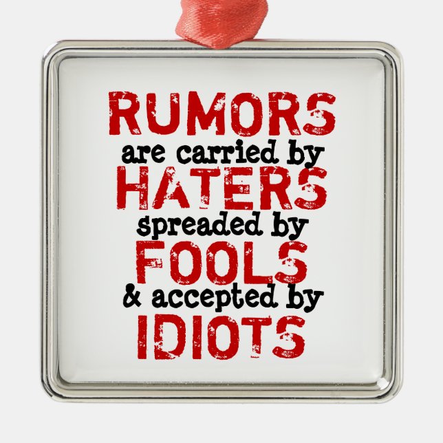 RUMORS ~ Ornament / 1 Side (Front)