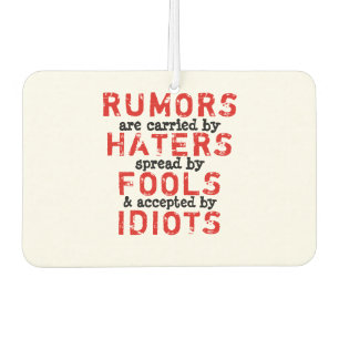 Rumours (More Options) - Car Air Freshener