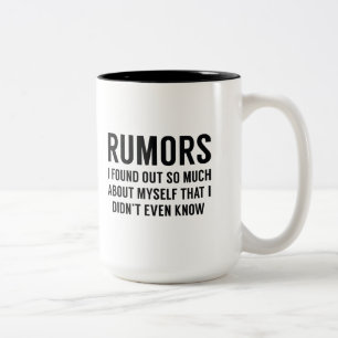 Rumours Two-Tone Coffee Mug
