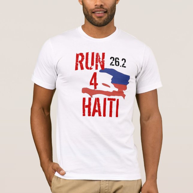Run 4 Haiti T-Shirt (Front)