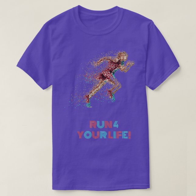 Run 4 your life 5 T-Shirt (Design Front)