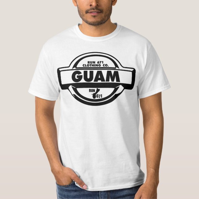 RUN 671 GUAM Nissan Race Team emblem tee (Front)