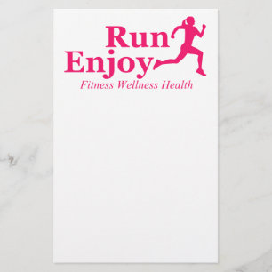 Run and enjoy flyer