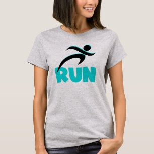 RUN Aqua T-Shirt
