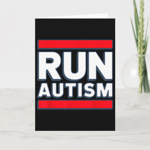 Run Autism For Comfortable Inspirational Autism Ad Card