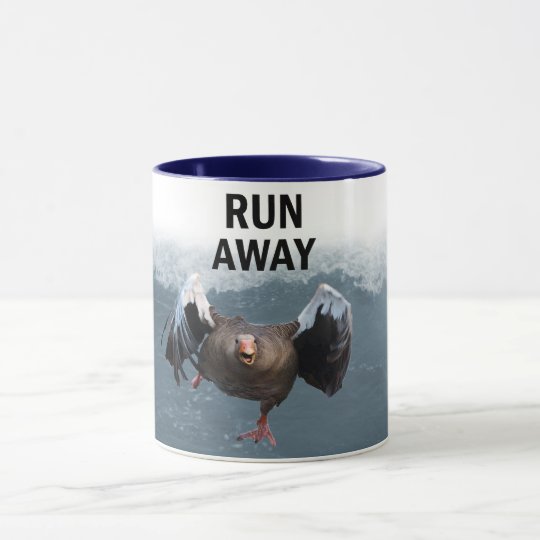 Run away mug