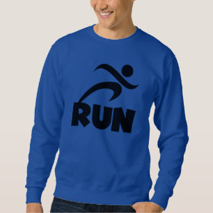 RUN Black Sweatshirt