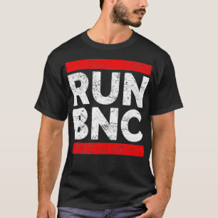 RUN BNC Funny Audio EngineerSound Engineer  T-Shirt
