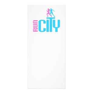Run city rack card