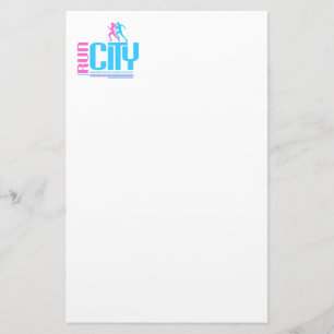 Run city stationery